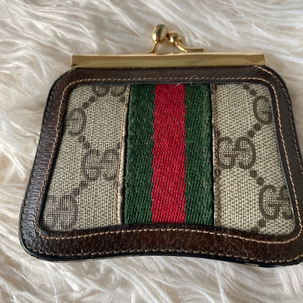 Gucci Vintage Collection Leather Coin purse